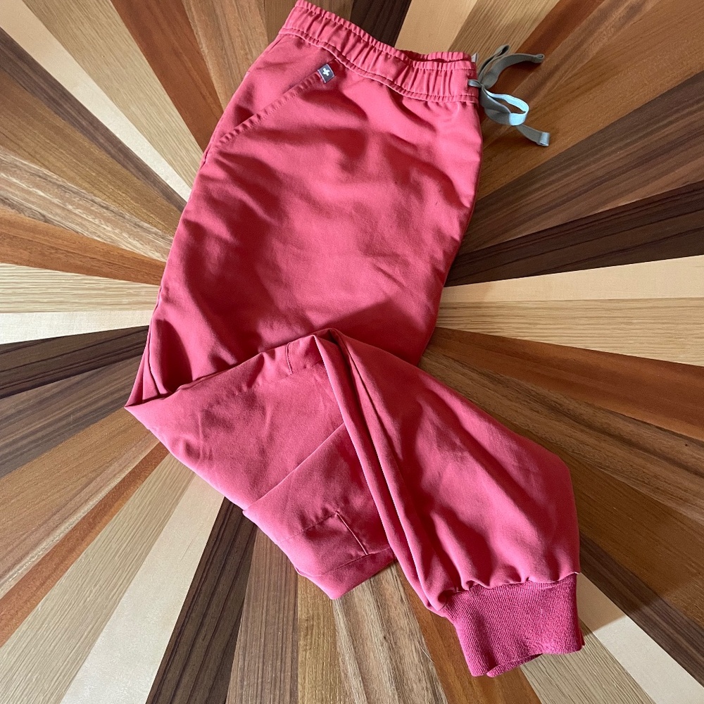Figs Tansen™ Jogger Scrub Pants, Clay, Men's XL Short